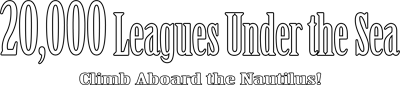 20,000 Leagues Under The Sea - Clear Logo Image