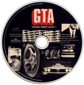 Grand Theft Auto - Disc Image