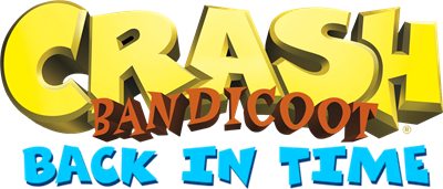 Crash Bandicoot: Back In Time - Clear Logo Image