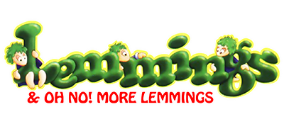 Lemmings & Oh No! More Lemmings - Clear Logo Image