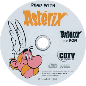 Read with Astérix: Astérix and Son - Disc Image
