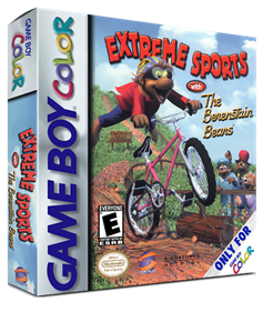 Extreme Sports with the Berenstain Bears - Box - 3D Image