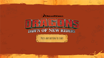 DreamWorks Dragons: Dawn of New Riders - Screenshot - Game Title Image