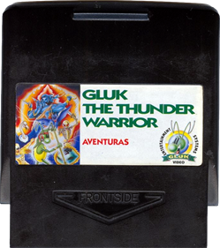 Gluk the Thunder Warrior - Cart - Front Image