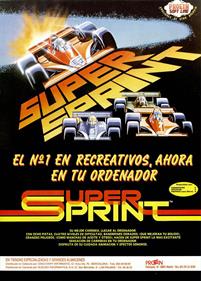 Super Sprint - Advertisement Flyer - Front Image