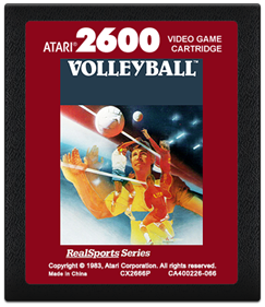 RealSports Volleyball - Fanart - Cart - Front Image