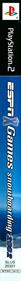 ESPN Winter X-Games Snowboarding 2002 - Box - Spine Image