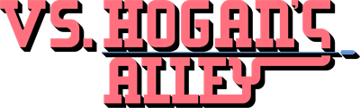 Vs. Hogan's Alley - Clear Logo Image