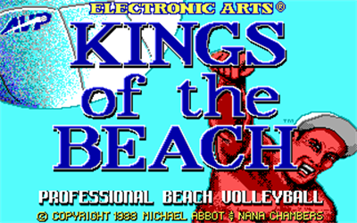 Kings of the Beach: Professional Beach Volleyball - Screenshot - Game Title Image