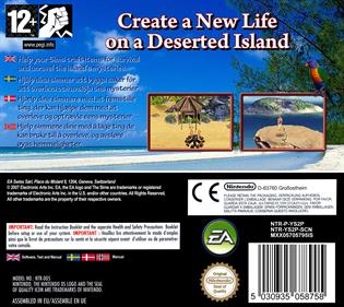 The Sims 2: Castaway - Box - Back Image