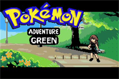 Pokémon Adventure Green Chapter - Screenshot - Game Title Image