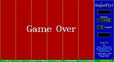 Superfly - Screenshot - Game Over Image