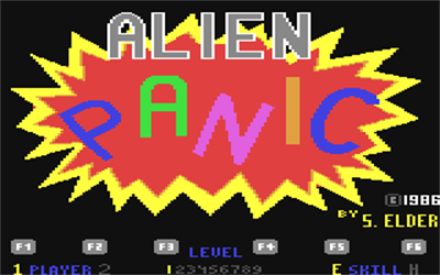 Alien Panic (Keypunch Software) - Screenshot - Game Title Image