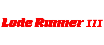 Lode Runner III - Clear Logo Image