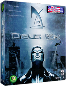 Deus Ex - Box - 3D Image