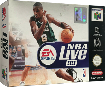 NBA Live 99 - Box - 3D Image