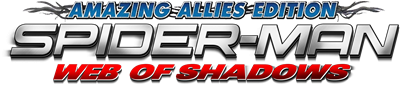 Spider-Man: Web of Shadows: Amazing Allies Edition - Clear Logo Image