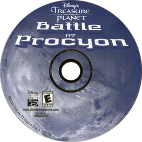 Treasure Planet: Battle at Procyon - Disc Image