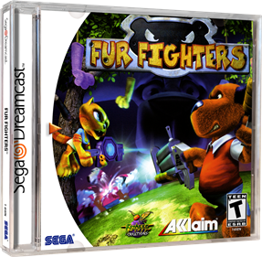 Fur Fighters - Box - 3D Image