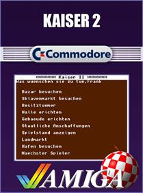 Kaiser II - Fanart - Box - Front Image