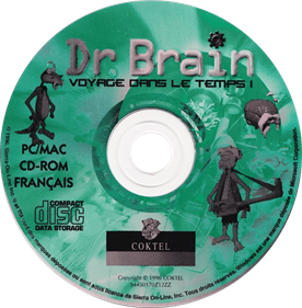 The Time Warp Of Dr. Brain - Disc Image