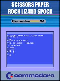 Scissors Paper Rock Lizard Spock - Fanart - Box - Front Image