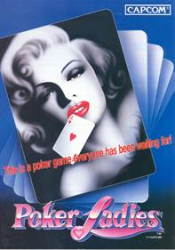 Poker Ladies - Advertisement Flyer - Front Image