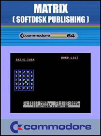 Matrix (Softdisk Publishing) - Fanart - Box - Front Image