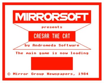 Caesar the Cat - Screenshot - Game Title Image