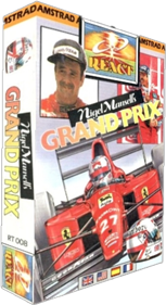 Nigel Mansell's Grand Prix - Box - 3D Image