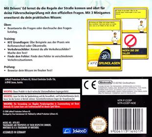 Drivers Ed Portable: U.S.A. Edition - Box - Back Image