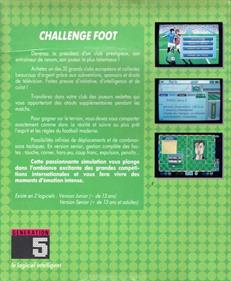 Challenge Foot Senior - Box - Back Image