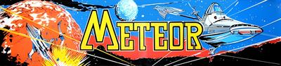 Meteor - Arcade - Marquee Image