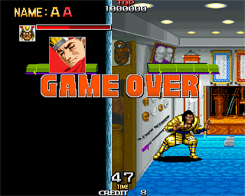 Zero Team U.S.A. - Screenshot - Game Over Image