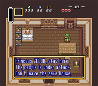 Zelda starring Zelda 2 (SNES) - Screenshot - Gameplay Image