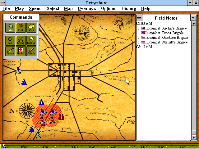 Gettysburg: Multimedia Battle Simulation