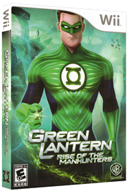 Green Lantern: Rise of the Manhunters - Box - 3D Image