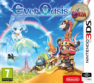 Ever Oasis - Box - Front Image