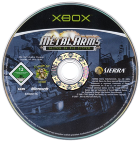Metal Arms: Glitch in the System - Disc Image