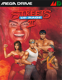 Streets of Rage 2 - Fanart - Box - Front Image