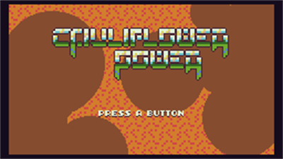 Cauliflower Power - Screenshot - Game Title Image
