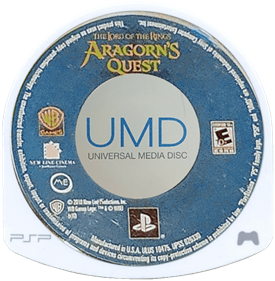 The Lord of the Rings: Aragorn's Quest - Disc Image
