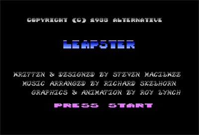 Leapster - Screenshot - Game Title Image