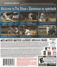 MLB 10: The Show - Box - Back Image