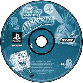 SpongeBob SquarePants: SuperSponge - Disc Image