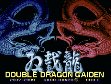 Double Dragon Gaiden - Screenshot - Game Title Image