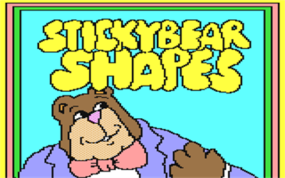 Stickybear Shapes - Screenshot - Game Title Image