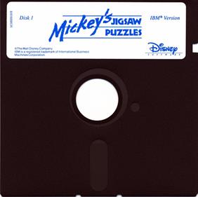 Mickey's Jigsaw Puzzles - Disc Image
