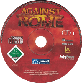 Against Rome - Disc Image