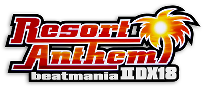 beatmania IIDX 18: Resort Anthem - Clear Logo Image